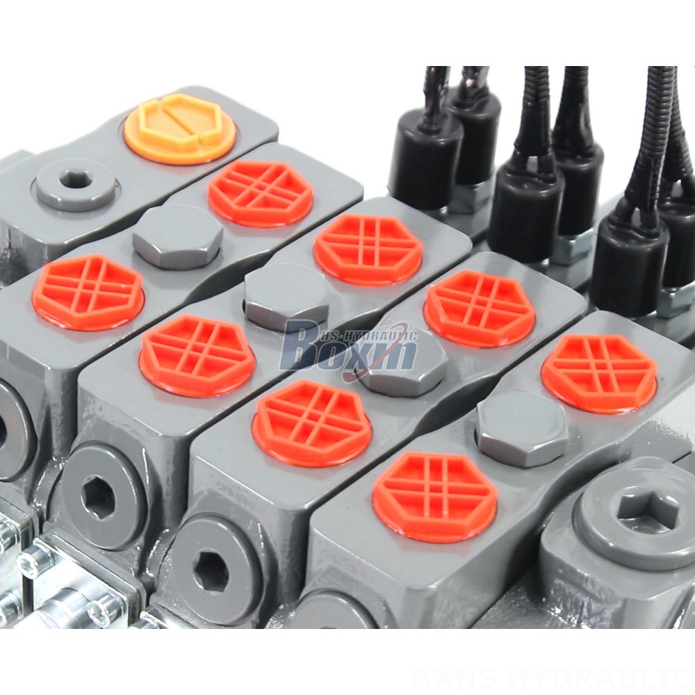 Manufacturer Direct: HSDLS180 Electric Unloading Valve - 4-Spool Sectional Directional Valve detail image